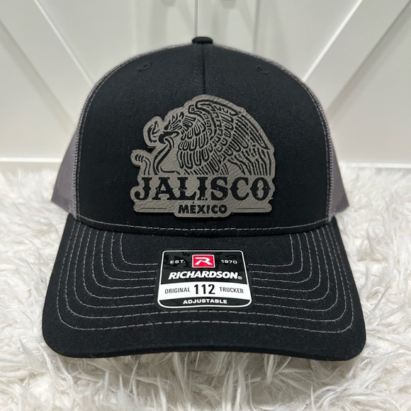 Laser engraved Richardson 112 trucker hat. Jalisco Mexico. - Picture 2 of 2